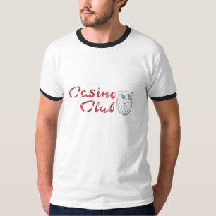 Camiseta del noctámbulo del club del casino del
