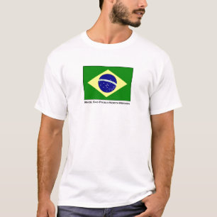 Camiseta del norte de la misión del Brasil Sao