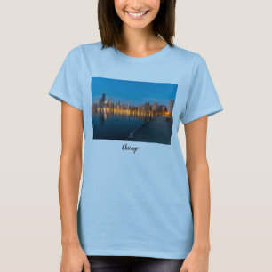 Camiseta del North Chicago Cityscape