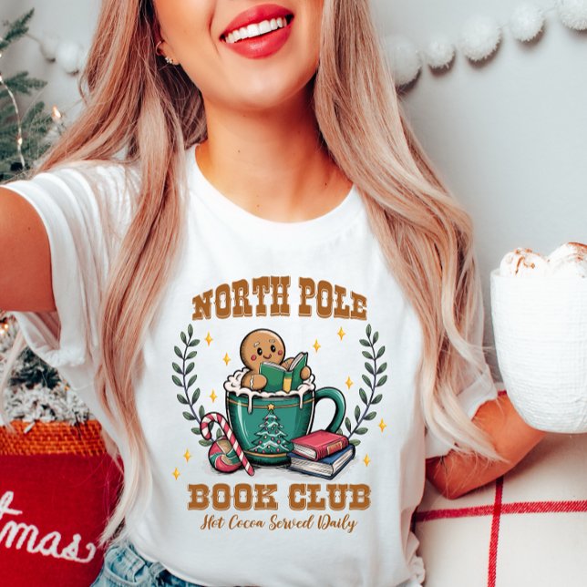 Camiseta del North Pole Book Club (Subido por el creador)