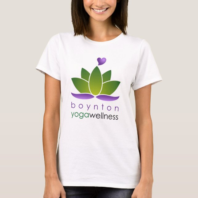 Camiseta del novio de Bella de la salud de la yoga (Anverso)