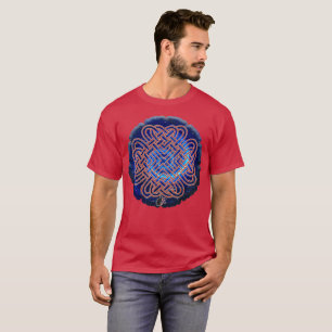 Camiseta del Nudo de Amor Celta Galáctico