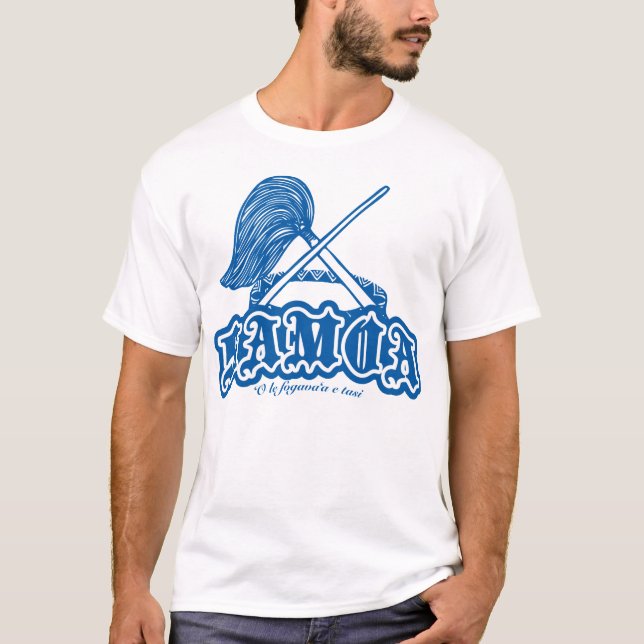 Camiseta ` Del ` O le fogava un azul del tasi de e (Anverso)