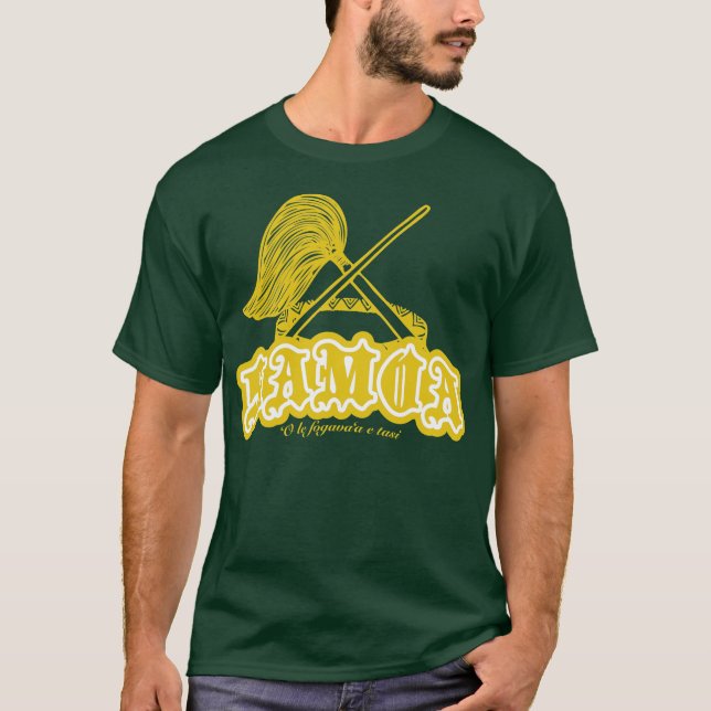 Camiseta ` Del ` O le fogava un tasi de e (Anverso)