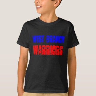 Camiseta del oeste de la juventud de los guerreros