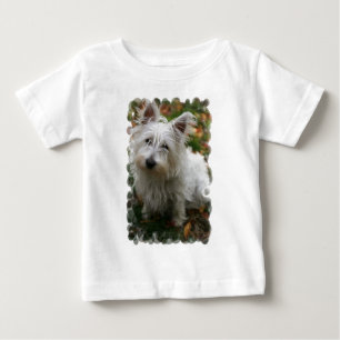 Camiseta del oeste del bebé de Terrier de la
