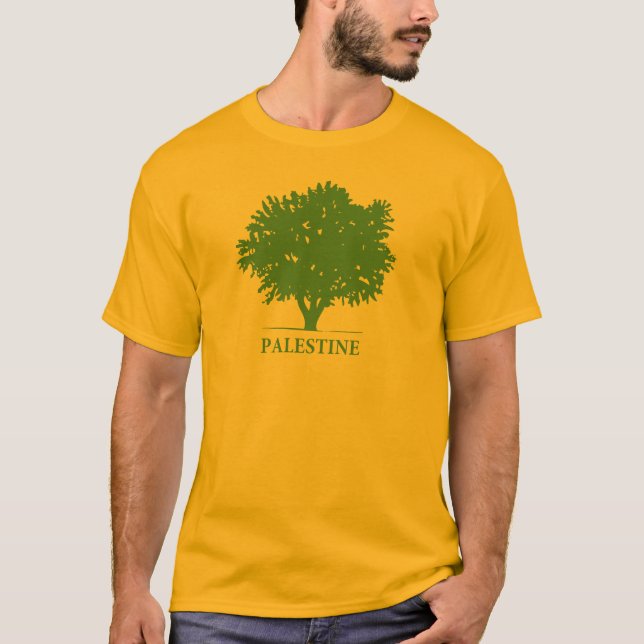 Camiseta del olivo de Palestina (Anverso)