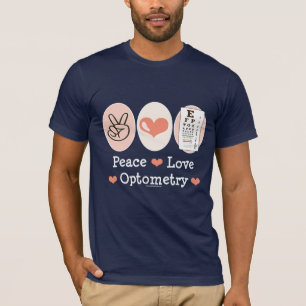 Camiseta del optometrista de la optometría del