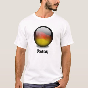 Camiseta del orbe de Alemania