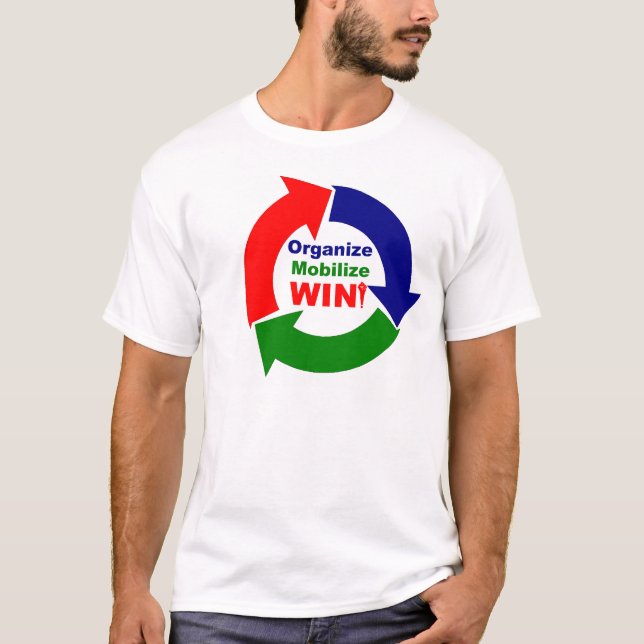 Camiseta del Organizar-Movilizar-Triunfo (Anverso)