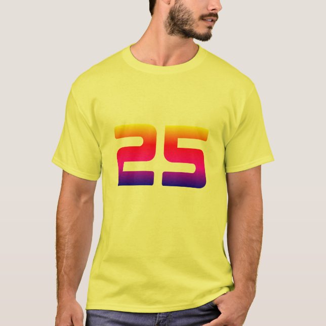 Camiseta del Orgullo 25 (Anverso)