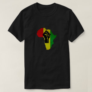 Camiseta del orgullo africano