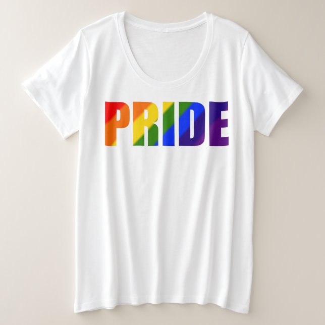 Camiseta del orgullo arcoiris (Anverso del diseño)