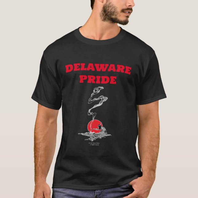 Camiseta del orgullo de Delaware para los miembros (Anverso)
