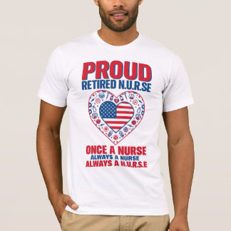 Camiseta del Orgullo de Enfermera Jubilada