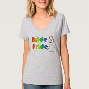 Camiseta del orgullo de novia