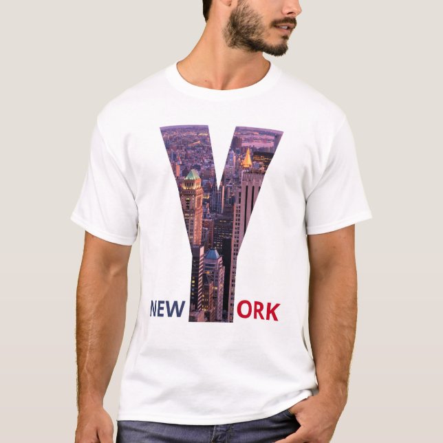 Camiseta del Orgullo de Nueva York - LGBTQ+ Rainbo (Anverso)