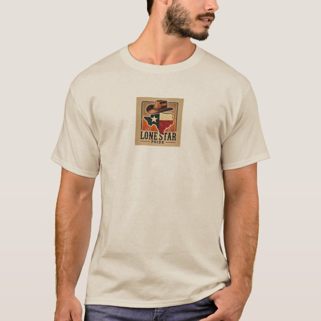 Camiseta del Orgullo Estatal de Estrella solitaria (Anverso)