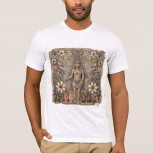 Camiseta del Orgullo Floral LGBTQ Aztec   Arte que