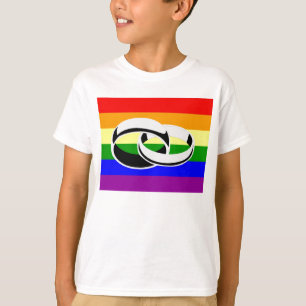 Camiseta del orgullo gay de la igualdad de la boda