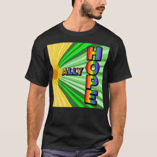 Camiseta del Orgullo "HOPE" del Sol Radiante - Sop