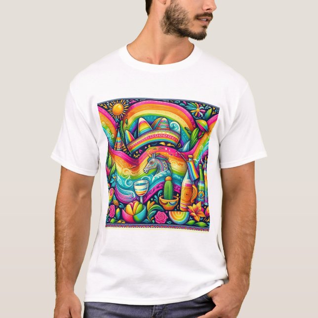 Camiseta del Orgullo Mexicano (Anverso)