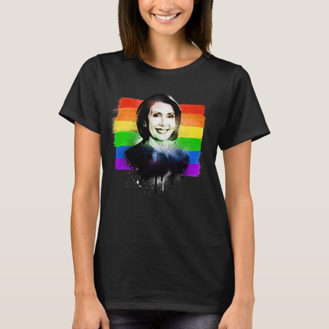 Camiseta del Orgullo Nancy Pelosi (Anverso)