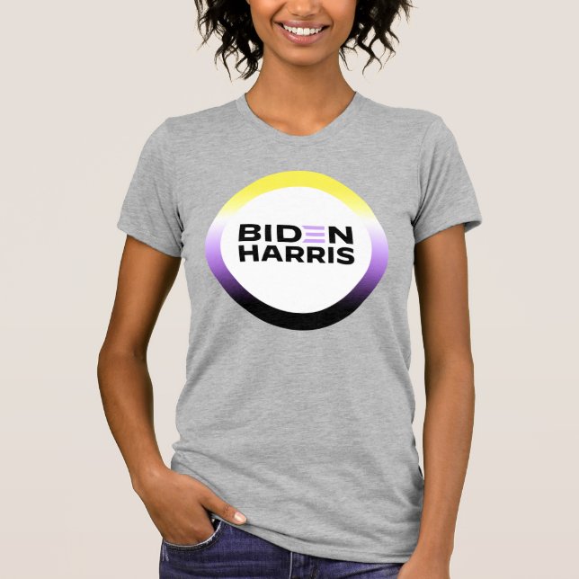 Camiseta del Orgullo No Binario (Anverso)