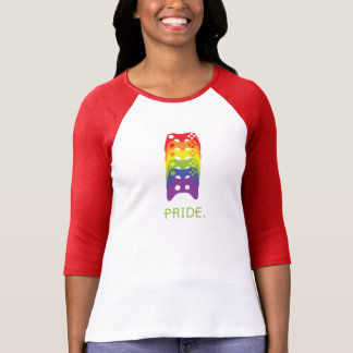 Camiseta del orgullo X de las señoras