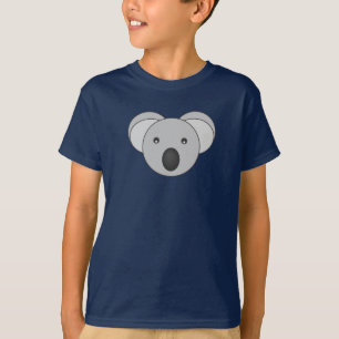 Camiseta del oso de koala de los muchachos