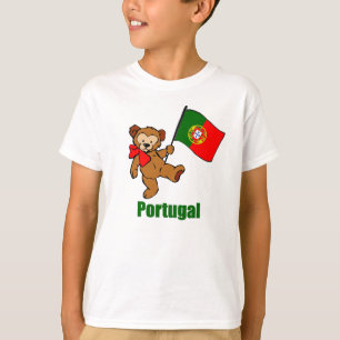 Camiseta del oso de peluche de Portugal