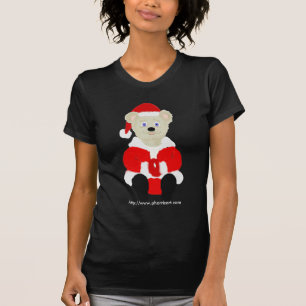 Camiseta del oso de Santa