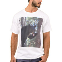 Camiseta del oso negro