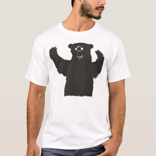 Camiseta del oso negro