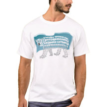 Camiseta del oso polar mundial