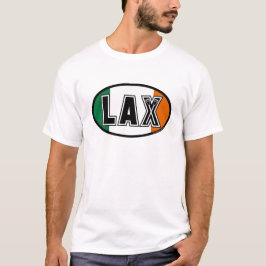 Camiseta del óvalo de Irlanda de la bandera de