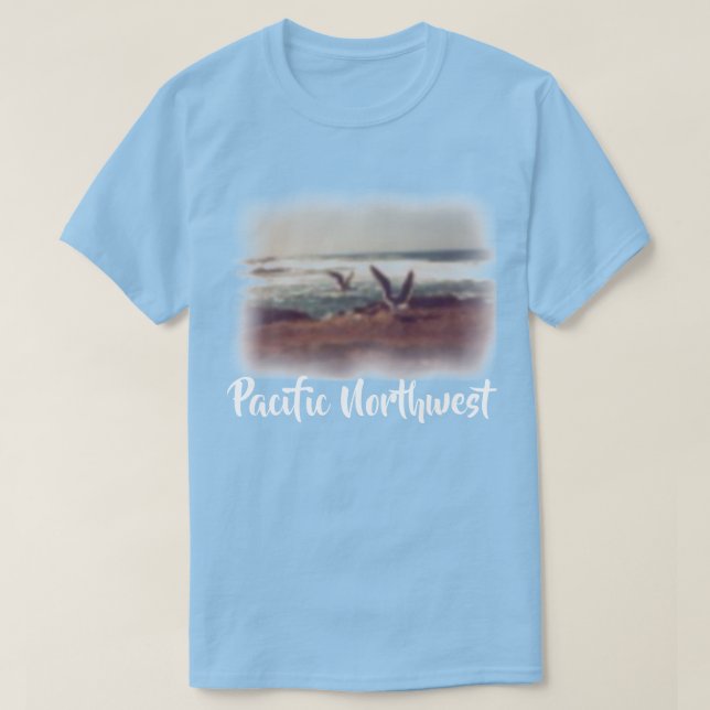 Camiseta del Pacífico Noroeste (Diseño del anverso)