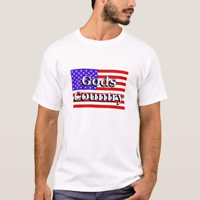 Camiseta del país de dioses (Anverso)