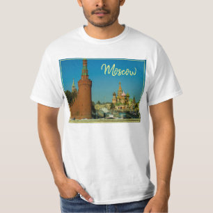 Camiseta del paisaje de la Catedral de San Basilio
