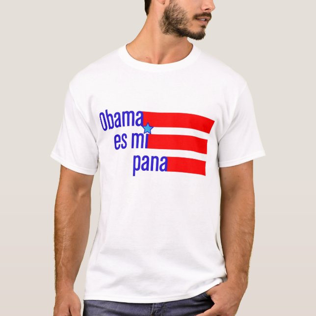 Camiseta del pana de Obama es MI (Anverso)
