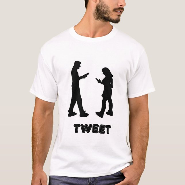 Camiseta del panel TWEET (Anverso)