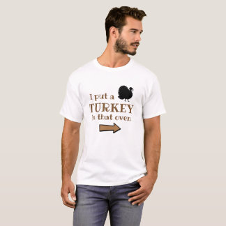 Camiseta del papá de la acción de gracias