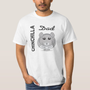 Camiseta del papá de la chinchilla