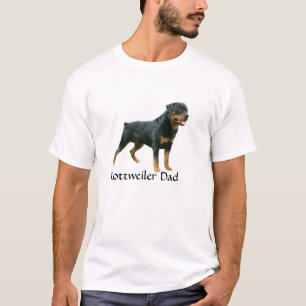 Camiseta del papá de Rottweiler