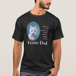 Camiseta del papá de Westie