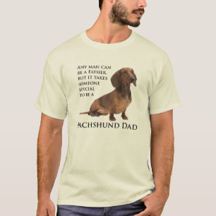 Camiseta del papá del Dachshund