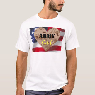 Camiseta del papá del EJÉRCITO