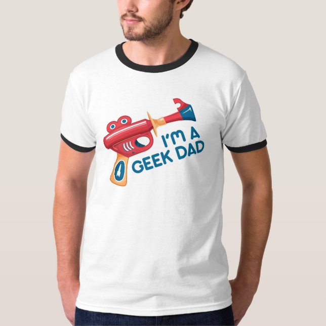 Camiseta del papá del friki (Anverso)