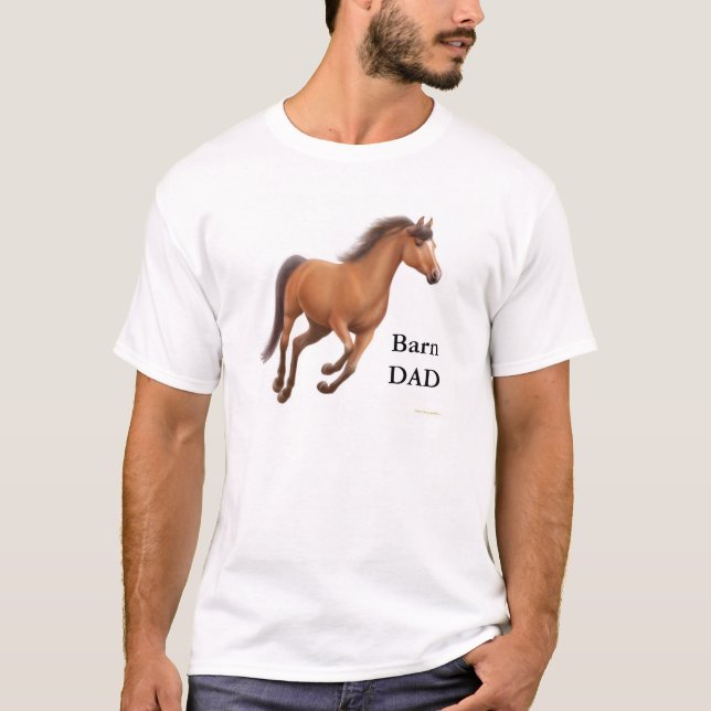Camiseta del papá del granero (Anverso)