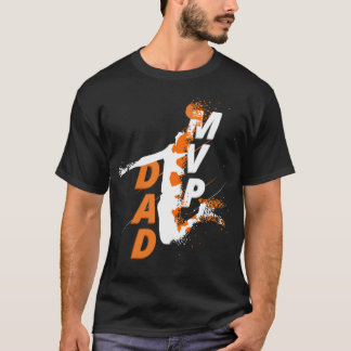 Camiseta del papá del MVP del baloncesto